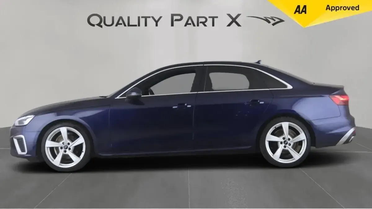 Używany Audi A4 S-Line 163 KM (119 kW) 2020 Niebieski Sedan/Limuzyna