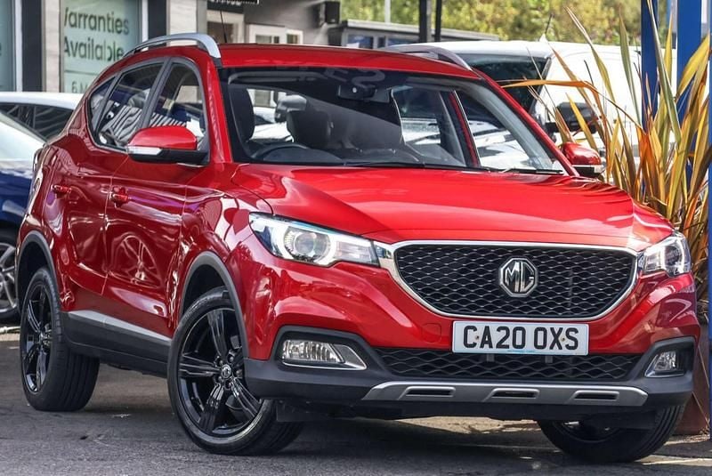 Red Used 2020 MG ZS Exclusive Sedan | £9,491 (Fair price) - Image 1/4