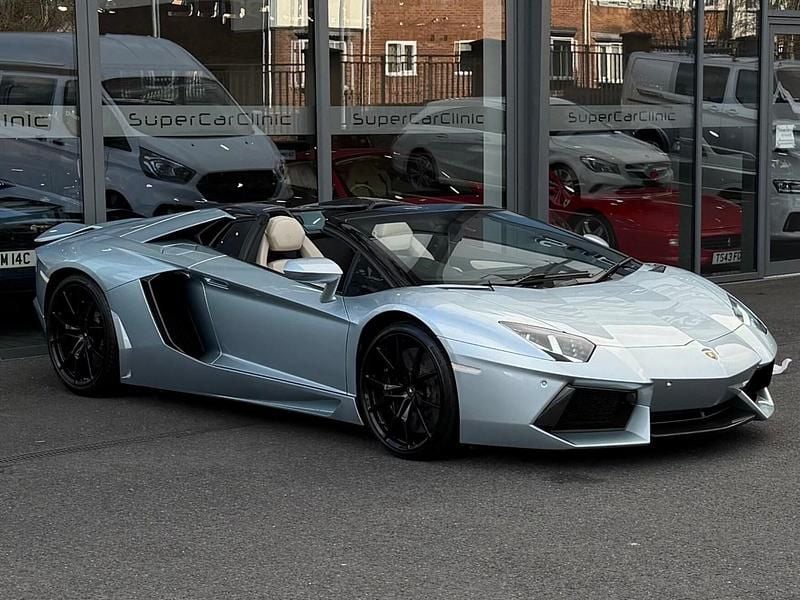 Used Lamborghini Aventador 2014 Blue Cabriolet