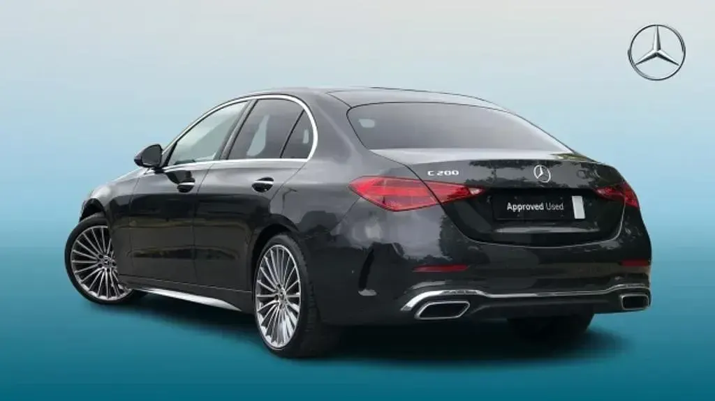 Used Mercedes C300 AMG Line Premium 2024 White Sedan