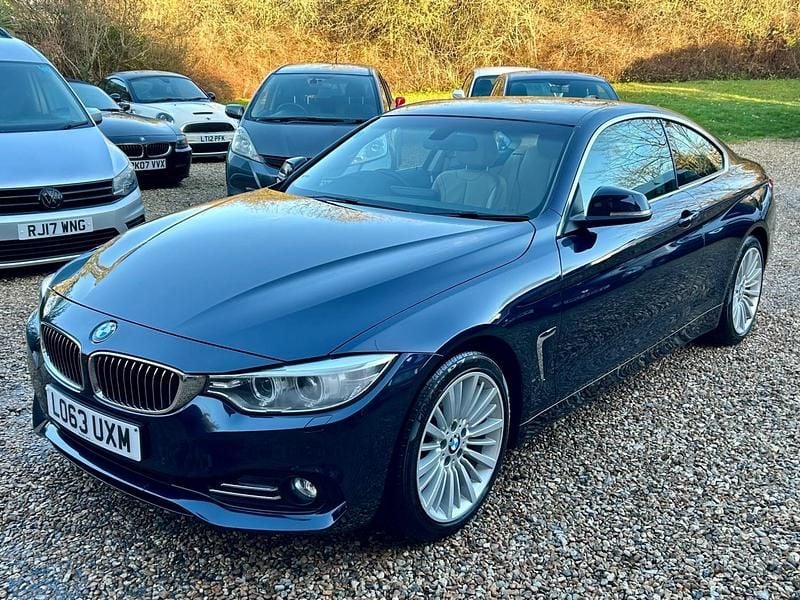 Used BMW 428 Luxury Line 245 HP (180 kW) 2014 Blue Coupe