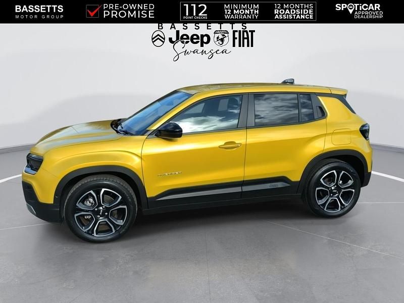Used Jeep Avenger EV Summit 113 kW (154 HP) 2025 Yellow SUV