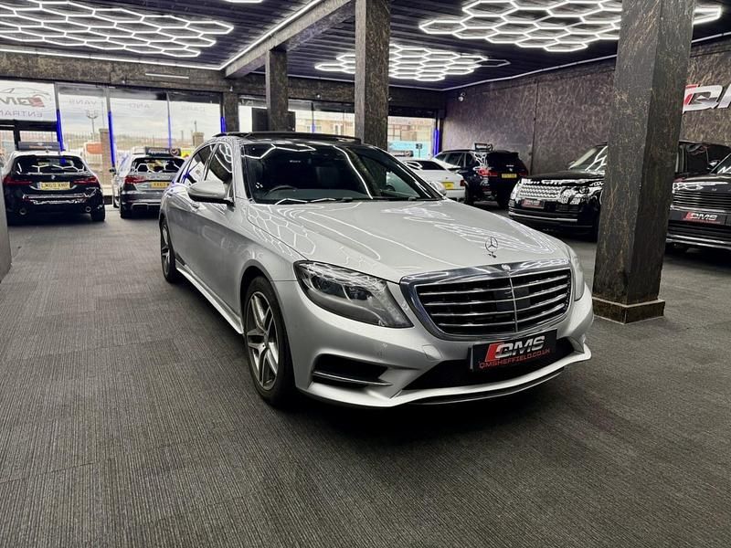 Used Mercedes S350L AMG line 2015 Silver Sedan
