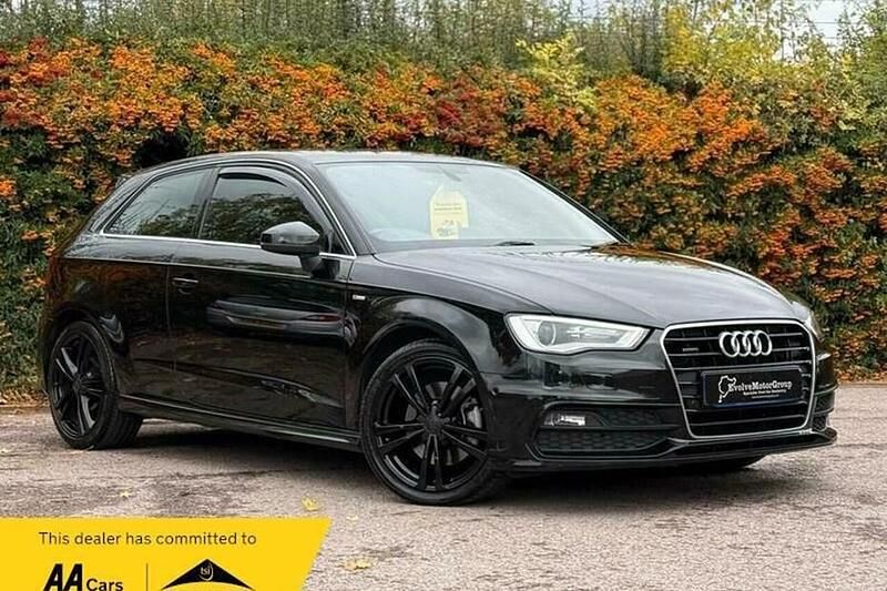 Black Used 2016 Audi A3 S-Line Hatchback | £12,495 (Fair price) - Image 1/1