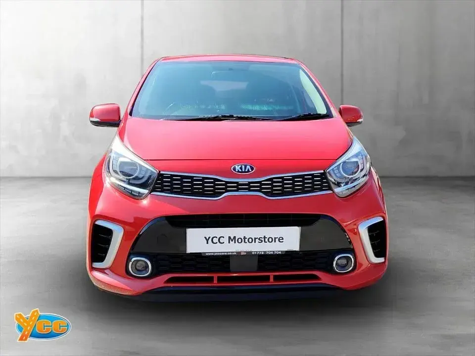 Used Kia Picanto GT-Line S 99 HP (72 kW) 2018 Red Hatchback