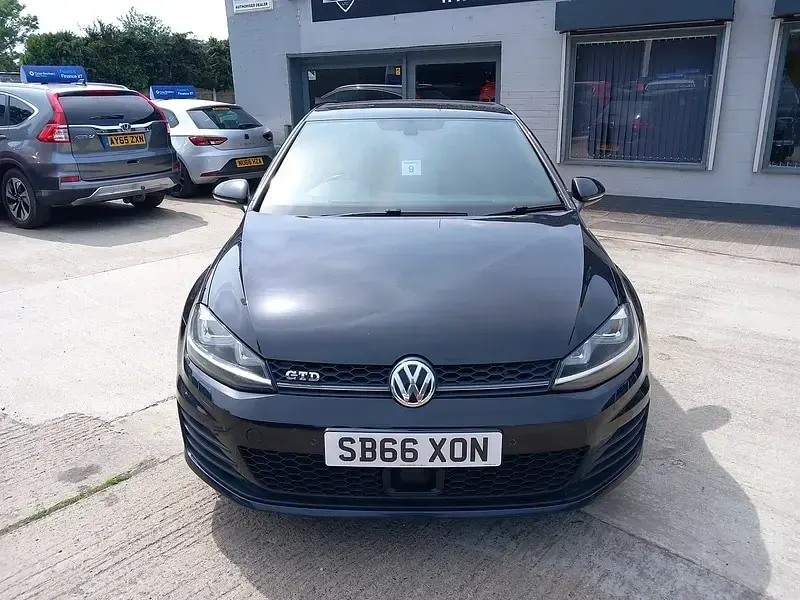 Used VW Golf VII GTD 2016 Black Hatchback