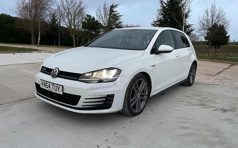 Used VW Golf VII GTD 184 HP (135 kW) 2014 White Hatchback