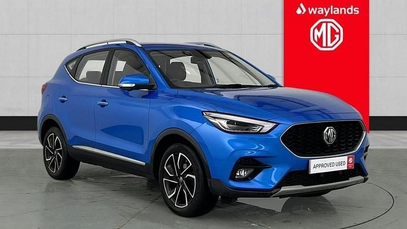 Used MG ZS Exclusive 111 HP (81 kW) 2022 Blue SUV