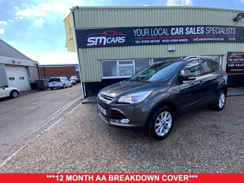 Grey Used 2016 Ford Kuga Titanium SUV | £7,450 (Fair price) - Image 1/4