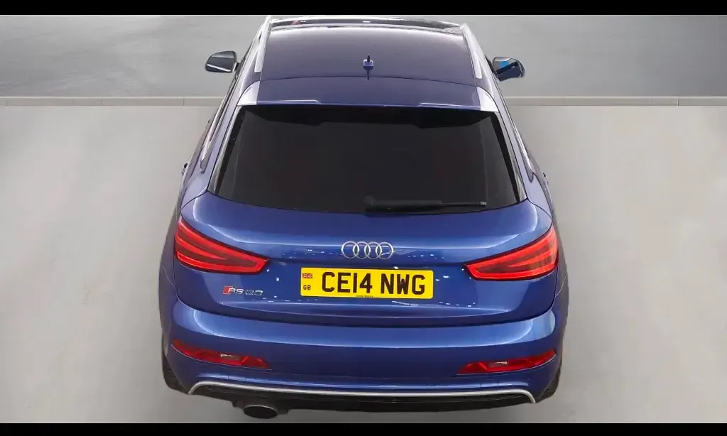 Used Audi RS Q3 Comfort 310 HP (228 kW) 2014 Blue SUV
