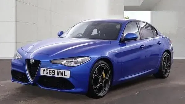 Used Alfa Romeo Giulia Veloce 2019 Blue Sedan