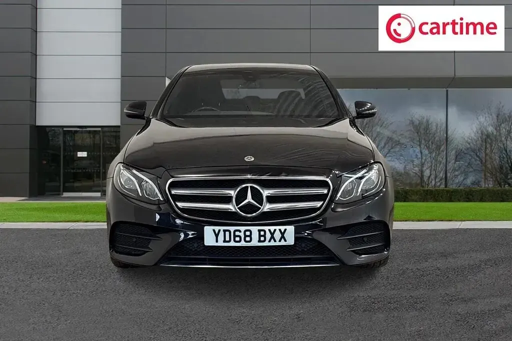 Used Mercedes E200 AMG line 184 HP (135 kW) 2018 Black Sedan
