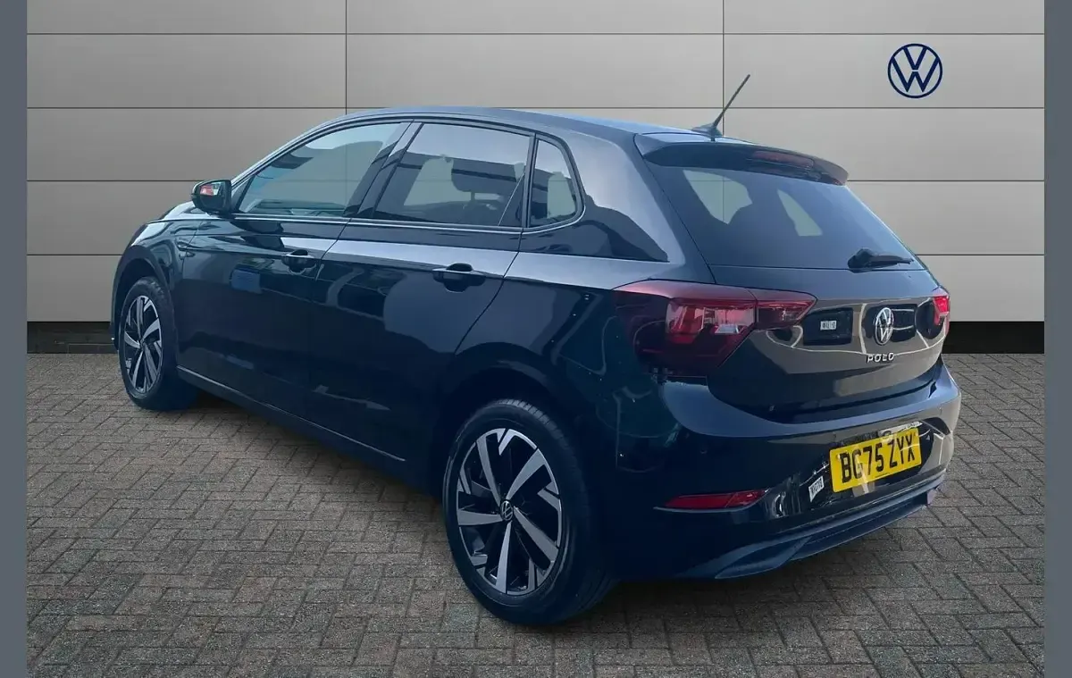 Used VW Polo Match 95 HP (69 kW) 2026 Black Hatchback