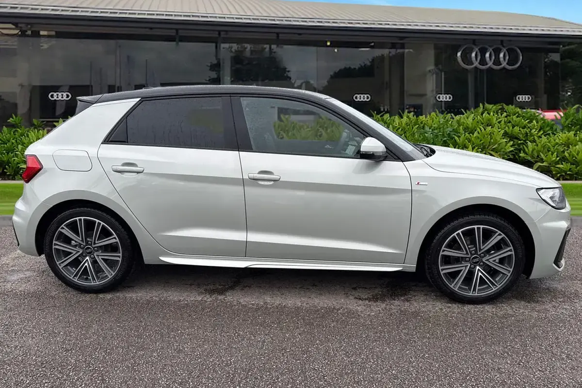 New Audi A1 Sportback S-Line 2026 Silver Hatchback
