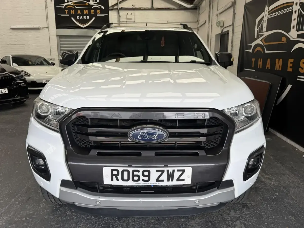 Used Ford Ranger Wildtrack 210 HP (154 kW) 2019 White Pickup