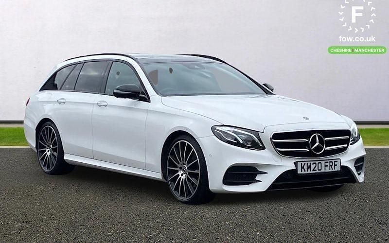 White Used 2020 Mercedes E300 Active Estate | £26,699 (Super price) - Image 1/4
