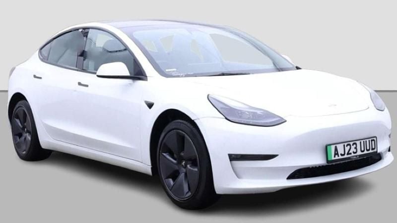 White Used 2023 Tesla Model 3 Long Range RWD Sedan | £16,667 (Super price) - Image 1/1
