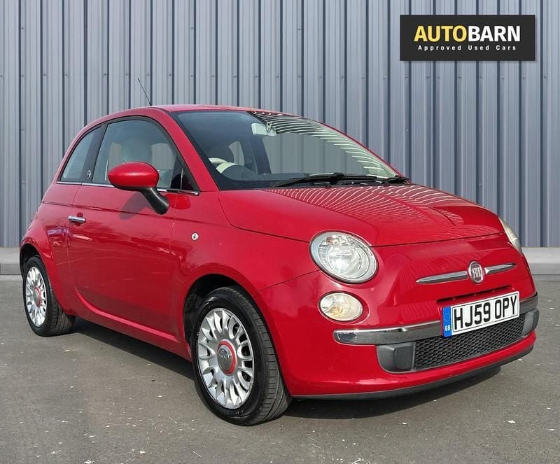 Used Fiat 500 S 69 HP (50 kW) 2009 Red Cabriolet