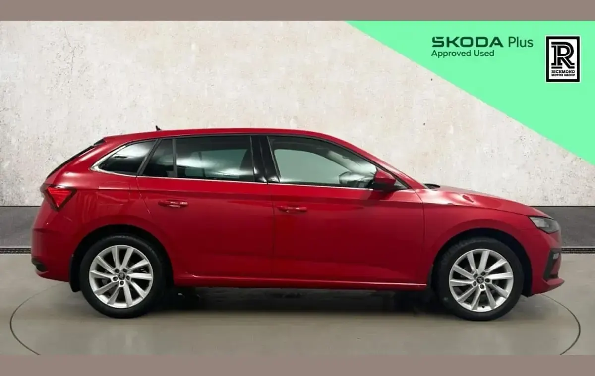 Used Skoda Scala SE L 94 HP (69 kW) 2025 Red Hatchback