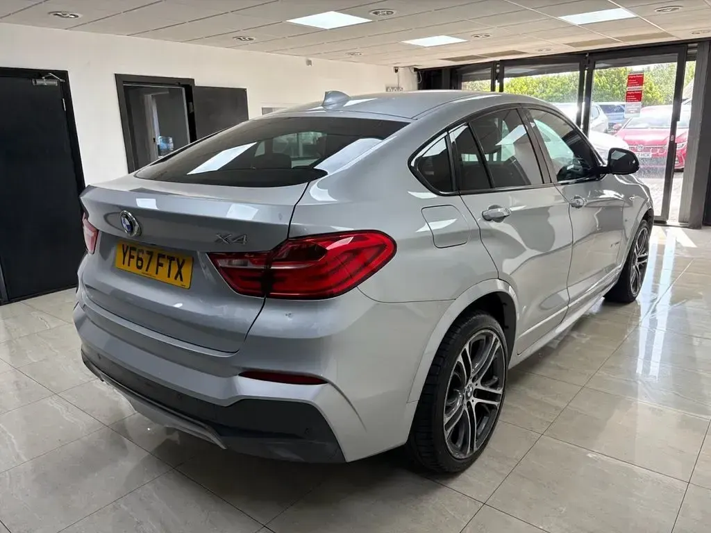 Used BMW X4 M Sport 258 HP (189 kW) 2017 Silver SUV
