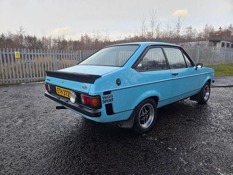 Used Ford Escort 1980 Blue Sedan