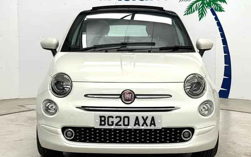 Used Fiat 500C Lounge 70 HP (51 kW) 2020 White Cabriolet