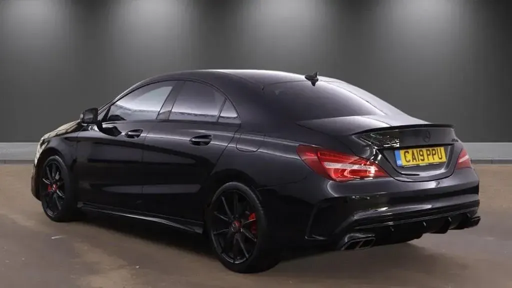 Used Mercedes CLA45 AMG AMG 2019 Black Coupe