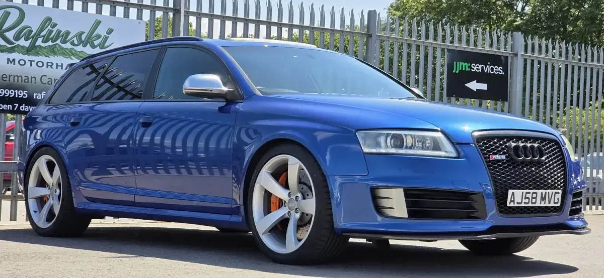 Used Audi RS6 Comfort 580 HP (426 kW) 2008 Blue Estate