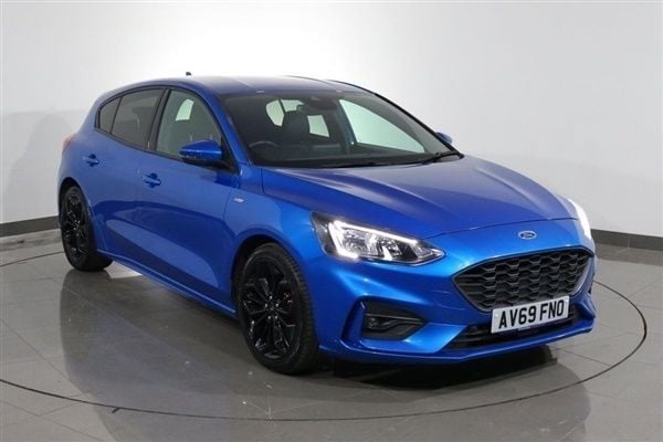 Blue Used 2019 Ford Focus ST-Line X Hatchback | £12,600 (Fair price) - Image 1/1