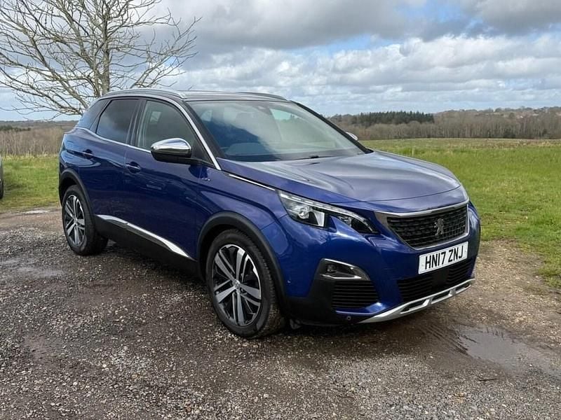 Used Peugeot 3008 GT 180 HP (132 kW) 2017 Blue SUV