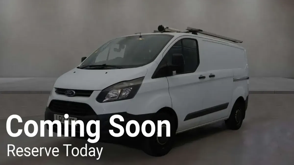 Used Ford Transit Custom 105 HP (77 kW) 2017 White Van