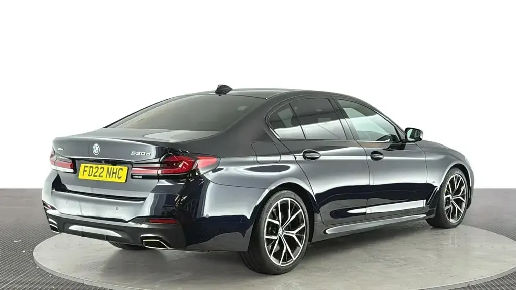 Used BMW 530 M Sport 286 HP (210 kW) 2022 Black Sedan