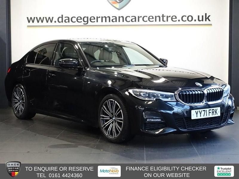 Black Used 2021 BMW 318 M Sport Sedan | £17,470 (Fair price) - Image 1/4