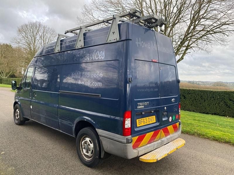Used Ford Transit 125 HP (91 kW) 2013 Blue Van