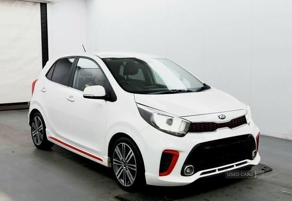 White Used 2017 Kia Picanto GT-Line Hatchback | £7,999 (Fair price) - Image 1/3