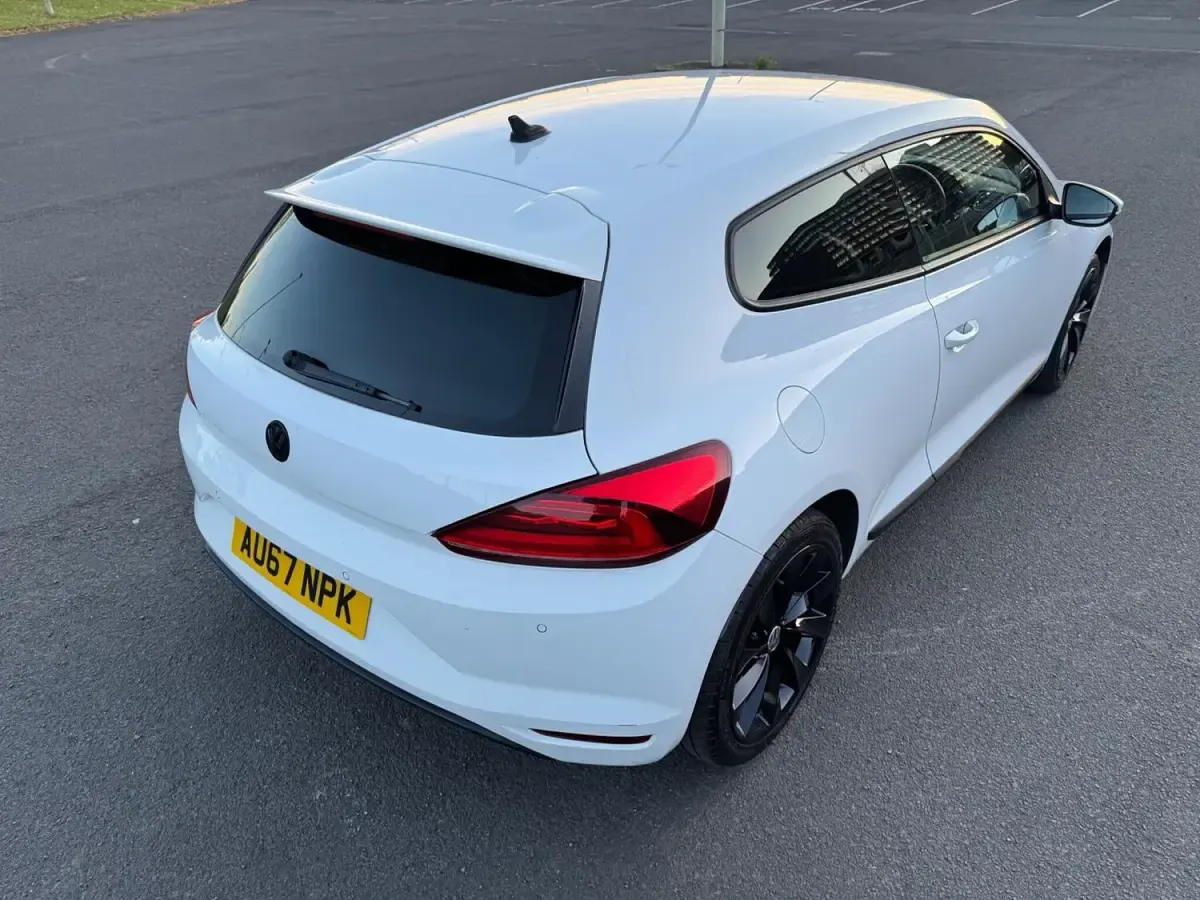 Used VW Scirocco GT 125 HP (91 kW) 2017 White Coupe