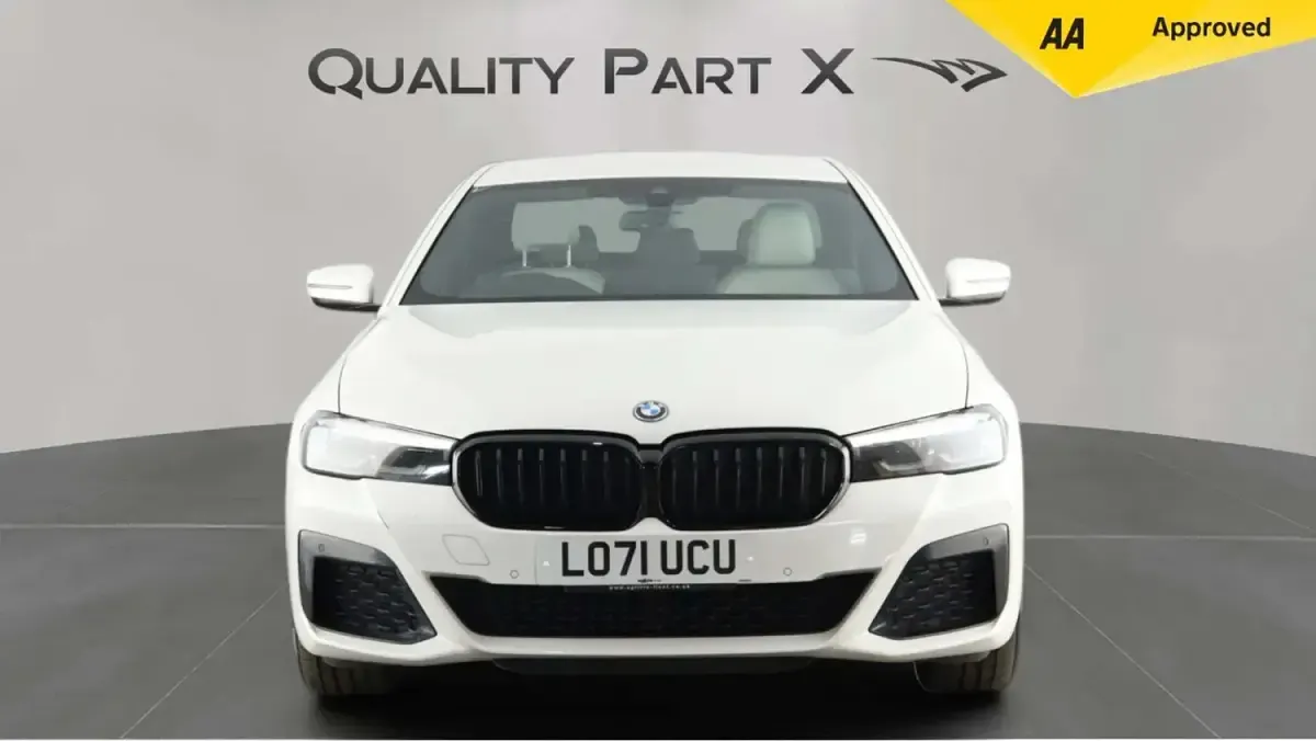 Used BMW 530e M Sport 2022 White Sedan