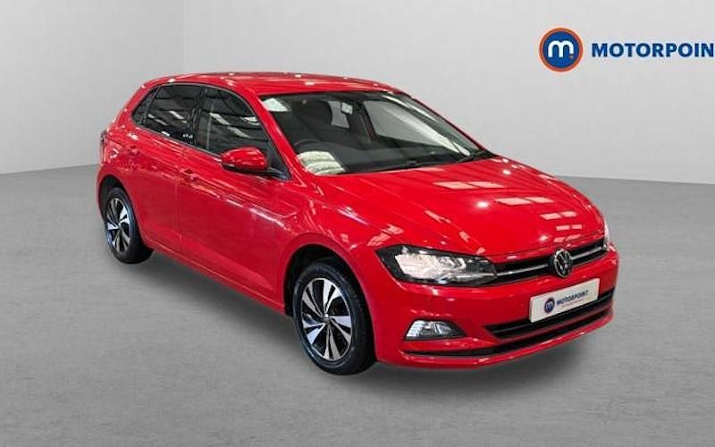 Used VW Polo Match 95 HP (69 kW) 2021 Red Hatchback