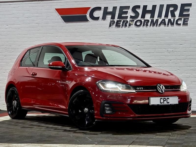 Used VW Golf VII GTI 227 HP (166 kW) 2017 Red Hatchback