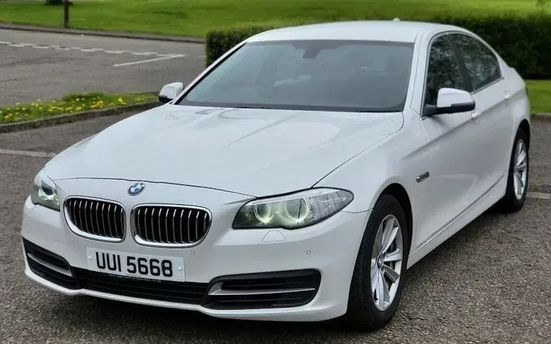 Used BMW 520 Comfort Edition 184 HP (135 kW) 2013 White Sedan