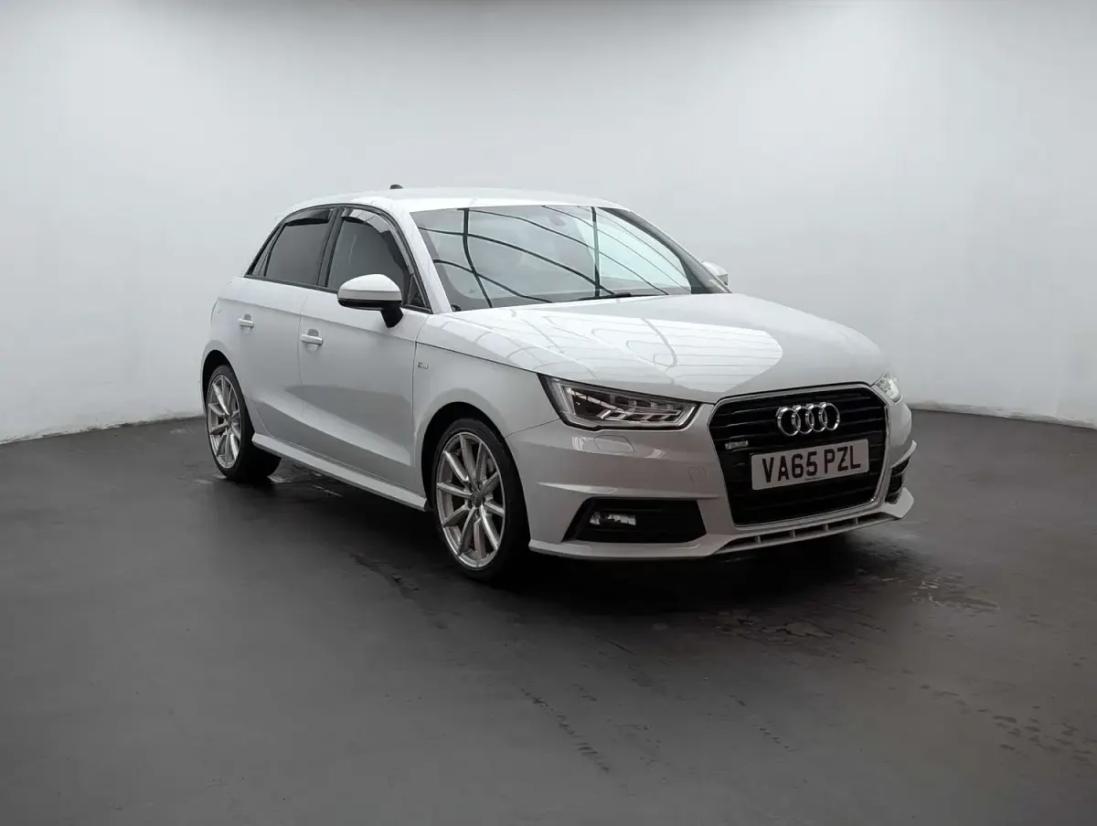 Used Audi A1 Sportback S-Line 116 HP (85 kW) 2016 White Hatchback