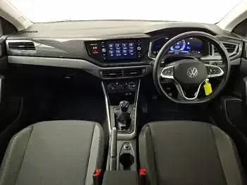 Used VW Polo Match 95 HP (69 kW) 2025 Black Hatchback