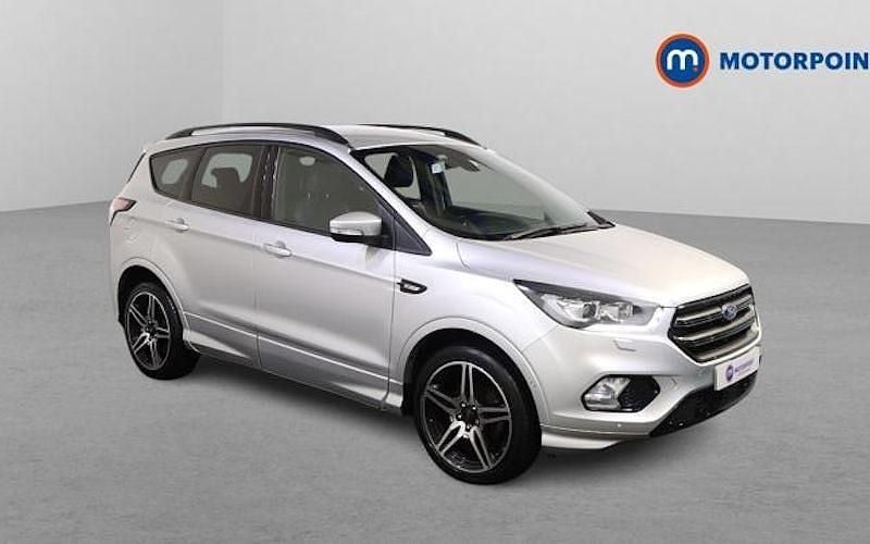 Used Ford Kuga ST-Line 120 HP (88 kW) 2019 Silver SUV