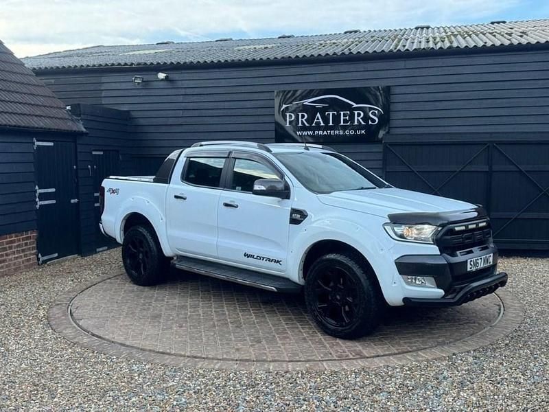 Used Ford Ranger Wildtrack 200 HP (147 kW) 2017 White Pickup