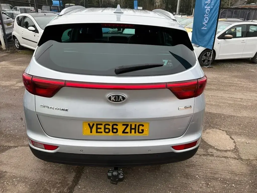 Used Kia Sportage 114 HP (83 kW) 2016 Silver SUV