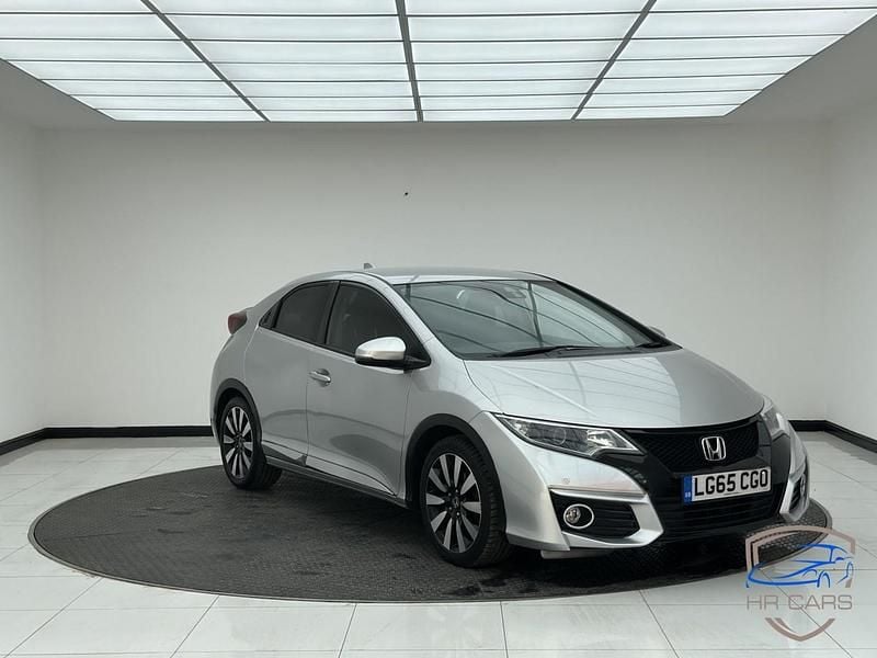 Silver Used 2015 Honda Civic SE Plus Hatchback | £8,990 (Fair price) - Image 1/3