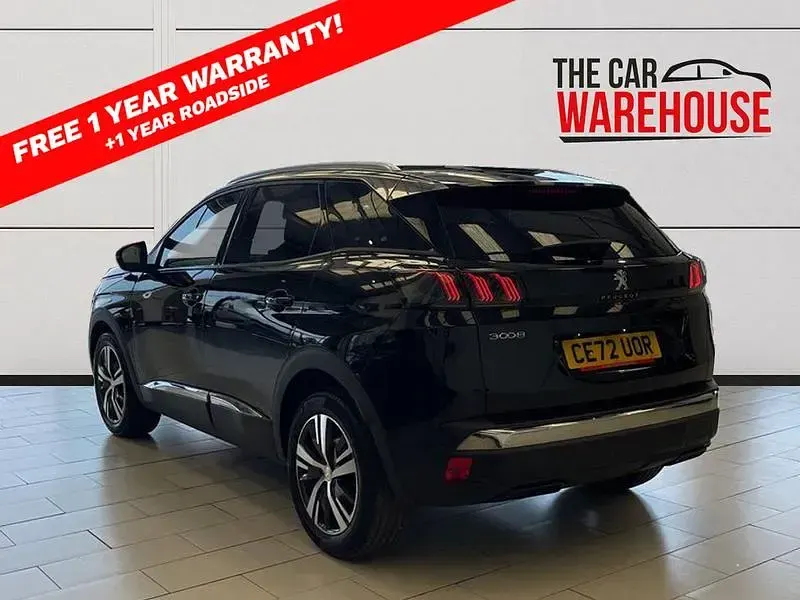 Used Peugeot 3008 Allure Premium 131 HP (96 kW) 2022 Black SUV
