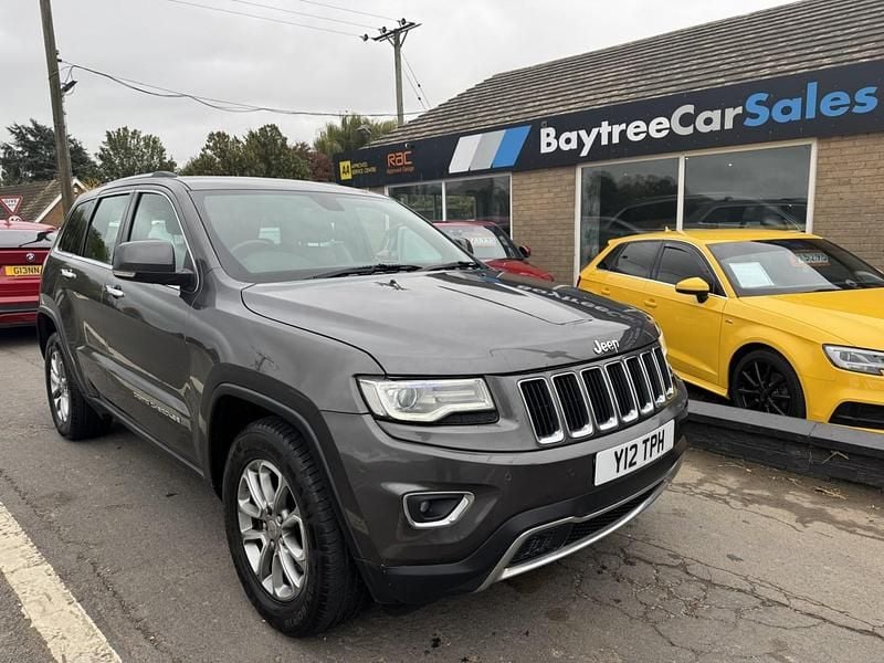 Grey Used 2014 Jeep Grand Cherokee Limited SUV | £9,995 (Good price) - Image 1/4