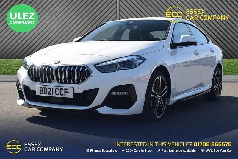 White Used 2021 BMW 218 M Sport Coupe | £18,989 (Fair price) - Image 1/4