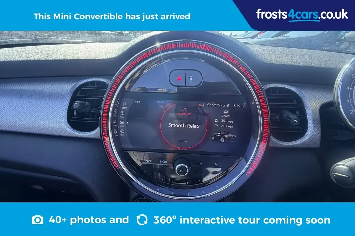 Used Mini Cooper Cabriolet Exclusive 2023 White Cabriolet